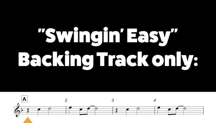 practice this fun beginner tenor sax tune with the backing track in this free lesson from Sax School Online