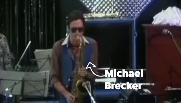 Michael Brecker plays on Pick Up The Pieces. Sax School Online