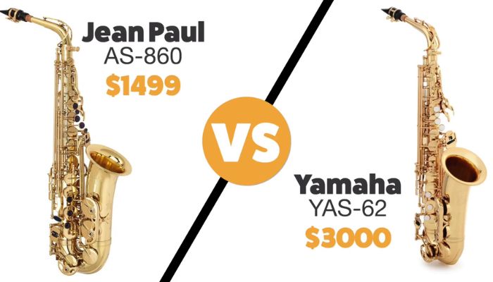 Comparinng Jean Paul pro range with yamaha pro alto sax. Sax School Online