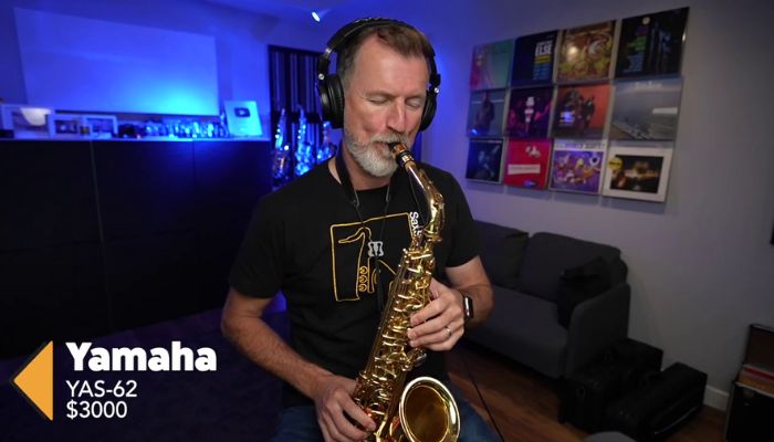 My pro alto saxophone Yamaha AS 62. Nigel McGill Sax School Online