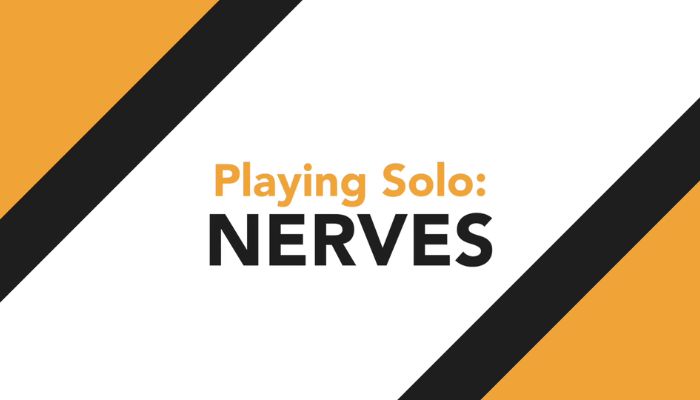 Playing gigs as a solo sax player. dealing with nerves. Sax School Online