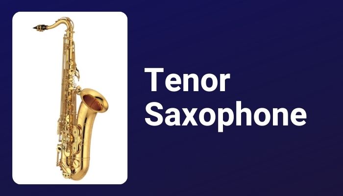 the tenor sax is one of the middle members of the saxophone family. Sax School Online
