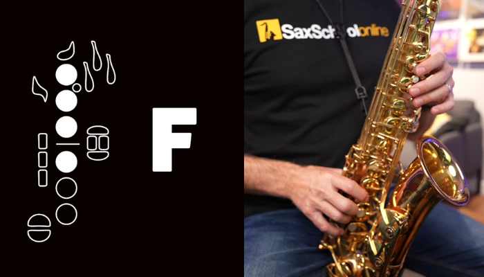 how to play F on alto sax. Sax School Online Nigel McGill