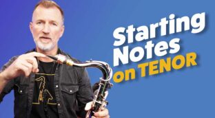 tonguing for tenor sax. Sax School online
