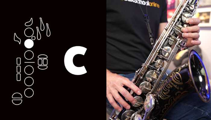 How to play C on tenor sax. Sax School Online