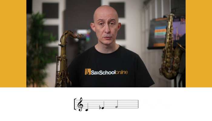 Learn the ultimate technique hack on sax using the C blues scale. Sax School Online.