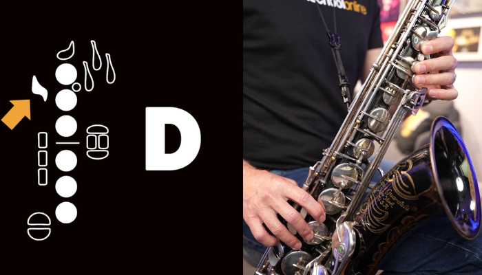 Learn to use the tenor sax octave key on the note D in this free lesson from Sax School Online