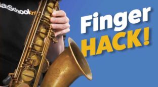 The ultimate technique hack for saxophone. Free lesson by Joel Purnell from Sax School Online