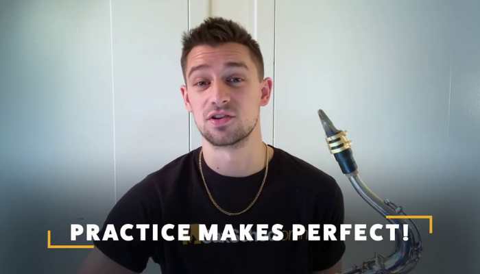 Working at ear training will make you faster - practice makes perfect. Sax School Online