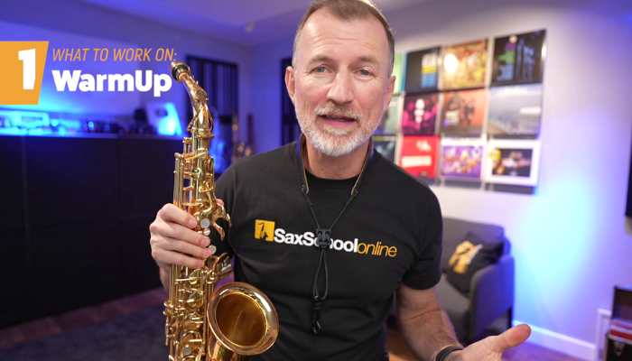 Improve your tone on sax with your warmup. Sax School Online