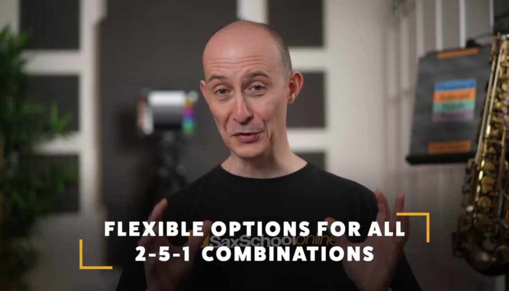 flexible options for all 251 combinations. Sax School Online