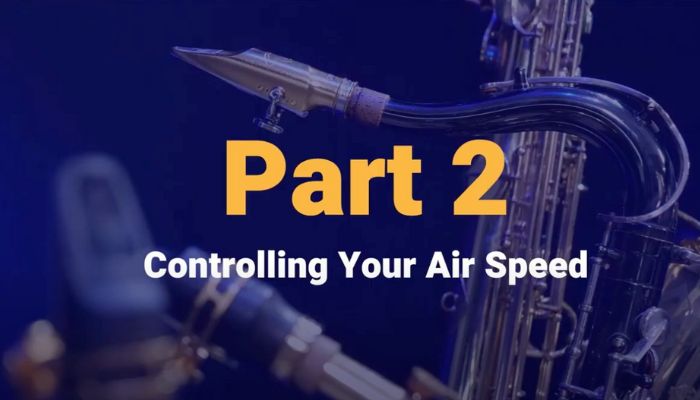 Sound better on sax by mastering your air control. Sax School Online