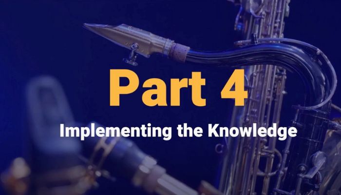 Implementing the knowledge of how to control your air. Sax School Online