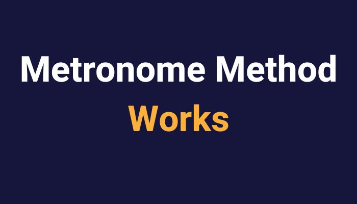 Use a metronome to practice articulation. Sax School online podcast.
