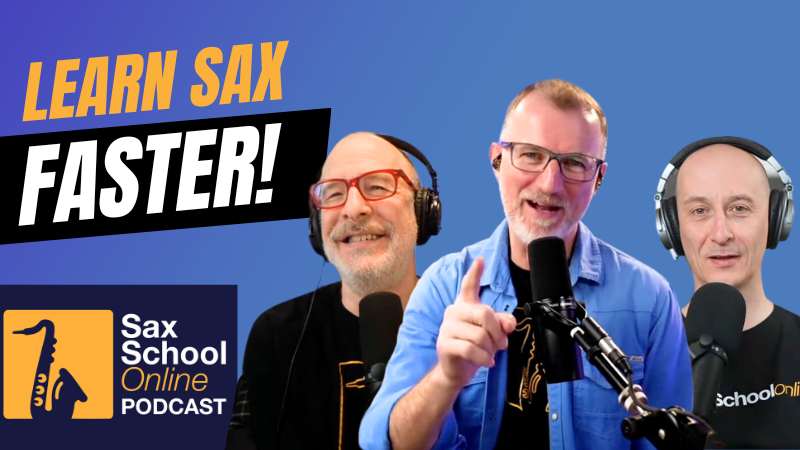 How to learn saxophone better in 2024. Sax School Online Podcast