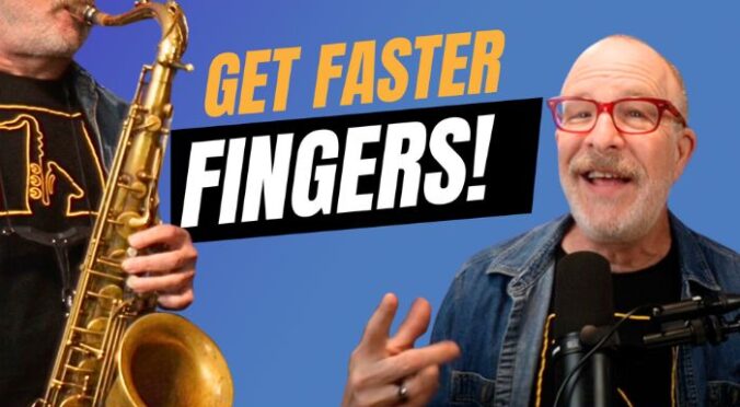 Do this to get faster fingers on sax Fred Vigdor Sax School Online