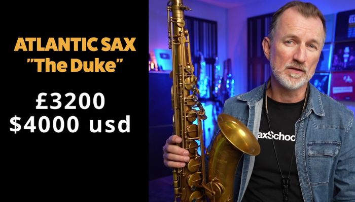 Price of Atlantic tenor sax. Sax School Online