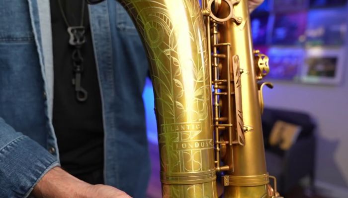 Saxophone design. Atlantic tenor. Sax School Online