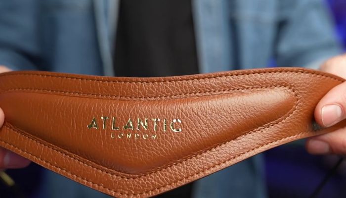 Atlantic branded neck strap. Sax School Online review
