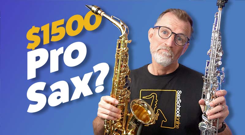 can a cheap pro saxophone be any good? Sax School Online