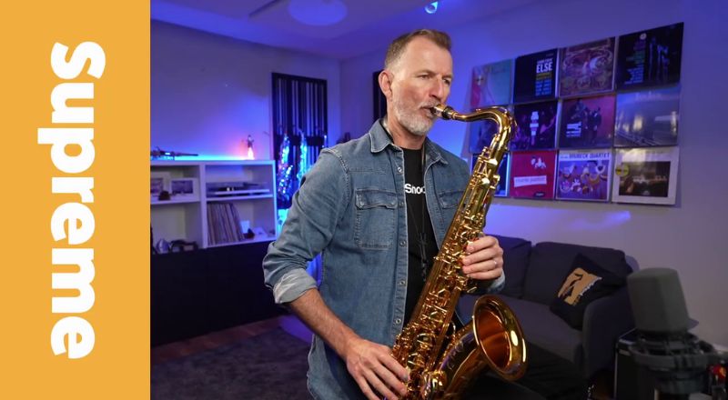 Selmer Supreme tenor saxophone review. Sax School Online