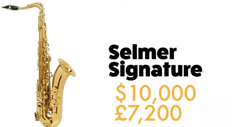 Selmer Signature $10,000. Sax School Online