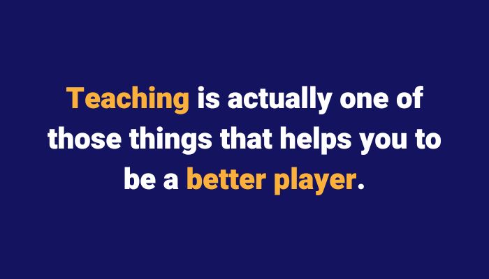Teaching is actually one of those things that helps you to be a better player. Sax School Online podcast
