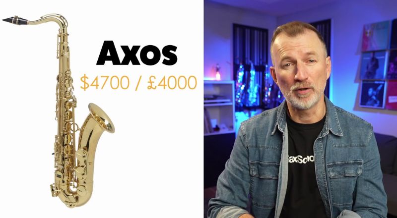 Selmer Axos new entry level saxophone. Sax School Online review
