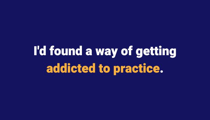 Addicted to practice. Sax School Online podcast with Joel Purnell.