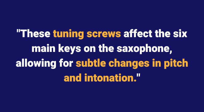 How additional tuning screws are used in Indian sax music. Sax School Online podcast