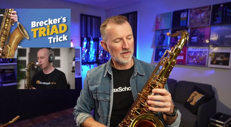 Joel Purnell Sax School tutor. Sax School Online