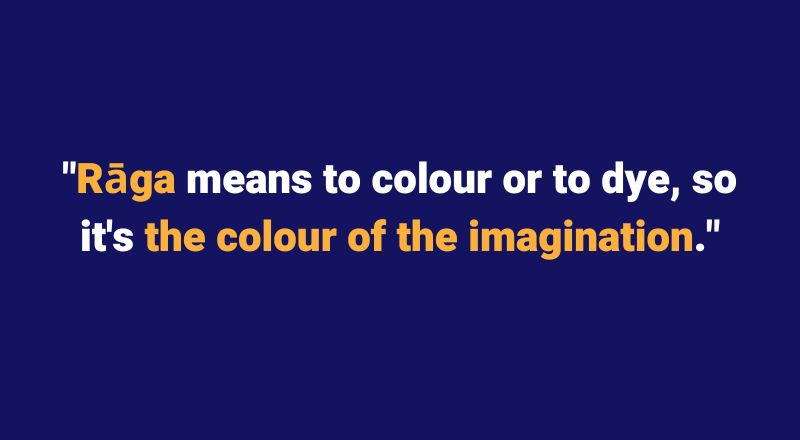 Raga is the colour of the imagination. Indian saxophone with Jesse Bannister. Sax School Online podcast