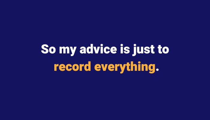 Record everything in your sax practice. Sax School Online podcast