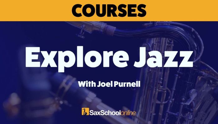 Joel Purnell creates the Explore Jazz lesson series as part of the Sax School tutor team. Sax School Online podcast