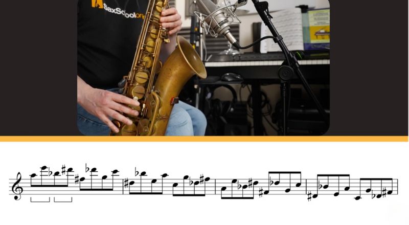 Using Z cells in diminished scales. Sax School online