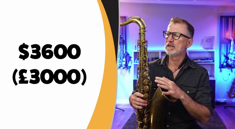 Cost of this 100 year old vintage saxophone. Sax School Online