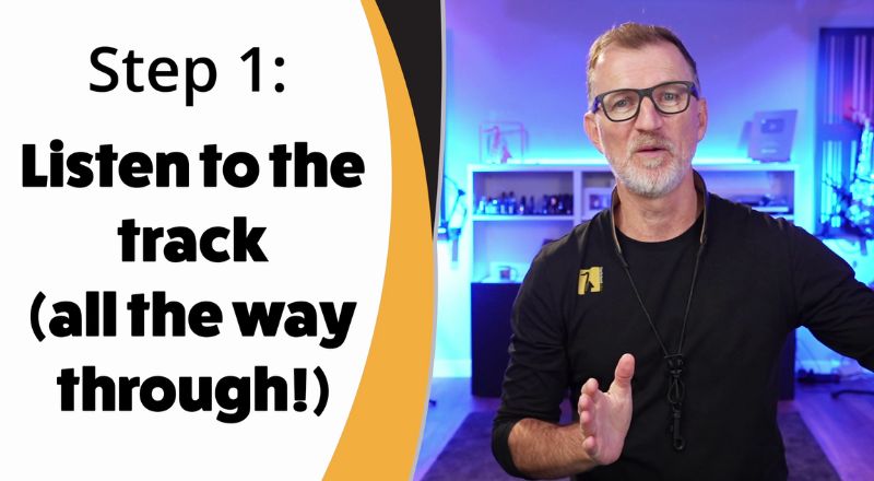 Listen carefully to the backing track all the way through to play your sax in time. Sax School online