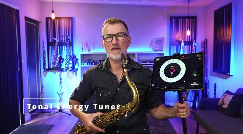Adapting to a new or vintage saxophone with tonal energy tuner. Sax School Online