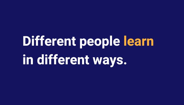People learn in different ways. Sax School Online podcast