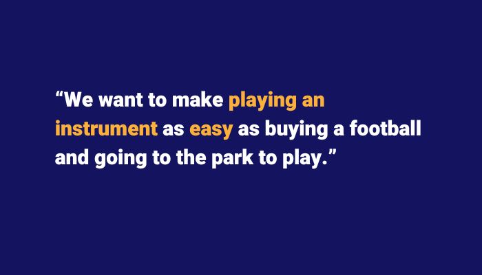 Making learning an instrument easy. Sax School Online
