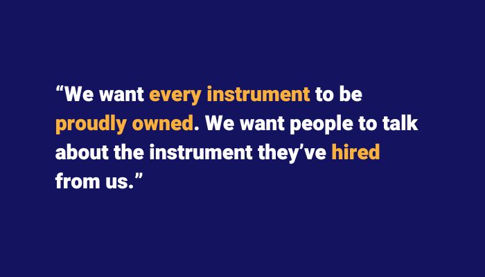 we want people to be proud of hiring a saxophone. Sax School Online podcast