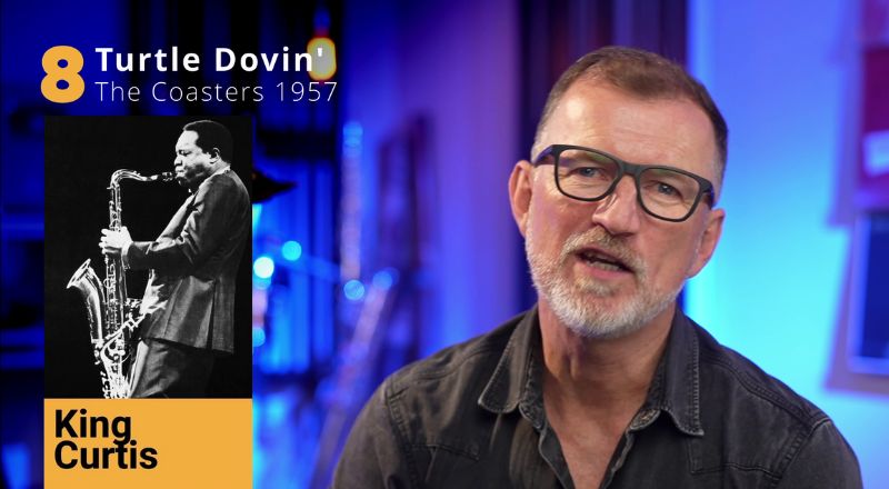 King Curtis and the Coasters Turtle Dovin. Sax School Online