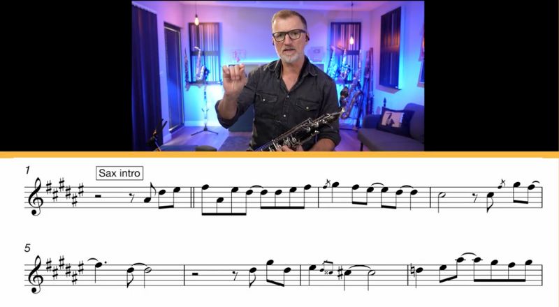 Michael Brecker Your Latest Trick solo. Sax School Online
