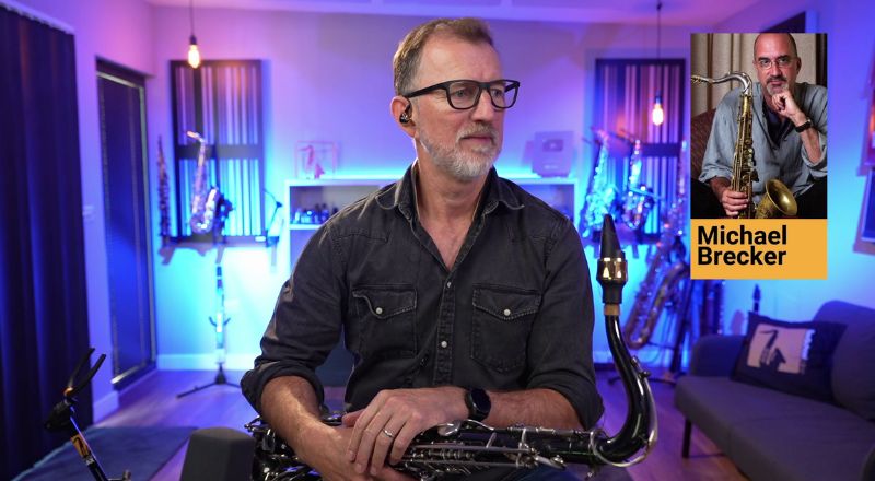 Michael Brecker Sax solo School Online