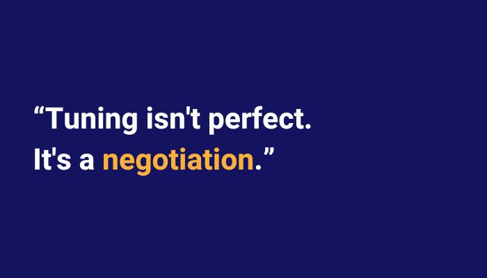 Tuning isn't perfect. It's a negotiation. Sax School Online podcast