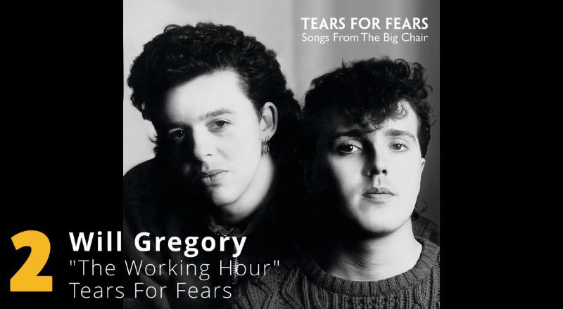 Will Gregory alto sax solo Tears for Fears The working Hour. Sax School Online