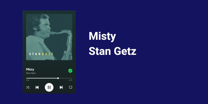 Misty Stan Getz. Famous jazz saxophone songs. Sax School Online