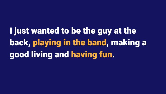 Musical career goals. Meet Nigel McGill Sax School Online podcast