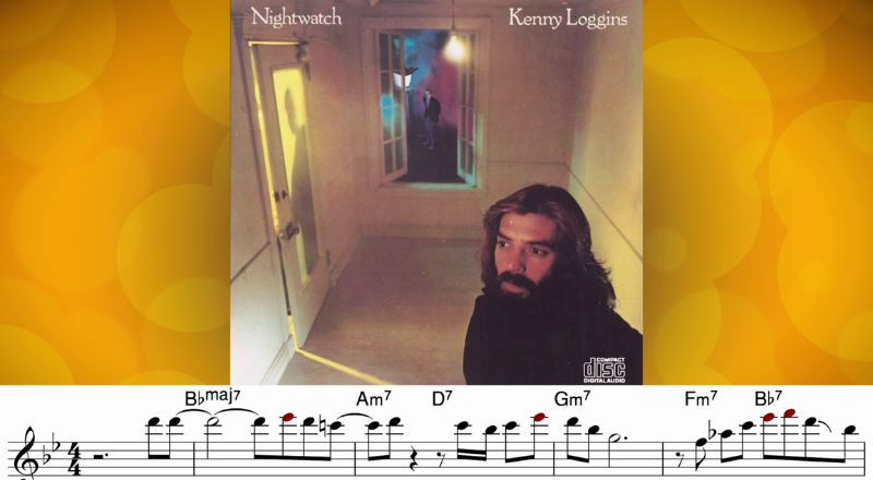 Kenny Loggins Whenever I Call You Friend sax solo by John Clark. Sax School Online
