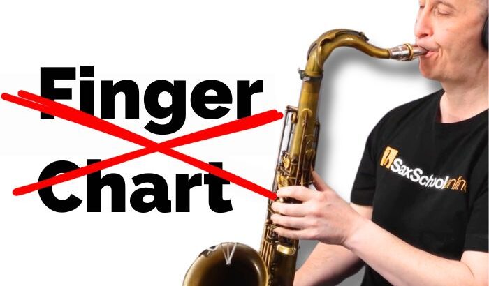 Your saxophone fingering chart is wrong - here's why. From Sax School Online